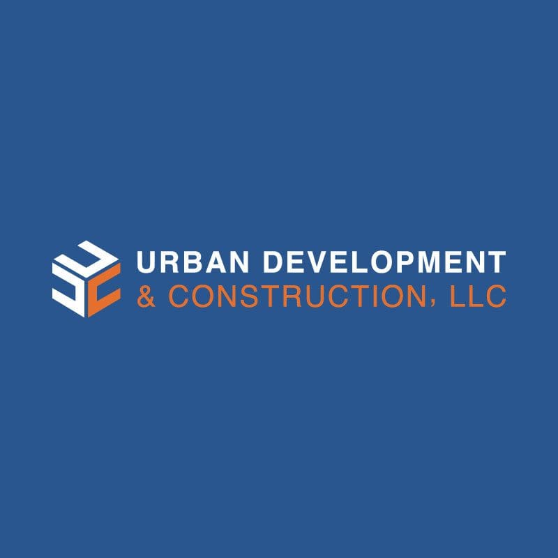 Official Branding for Urban Development + Construction designed by RoxxiStudios™ - a full service branding company.